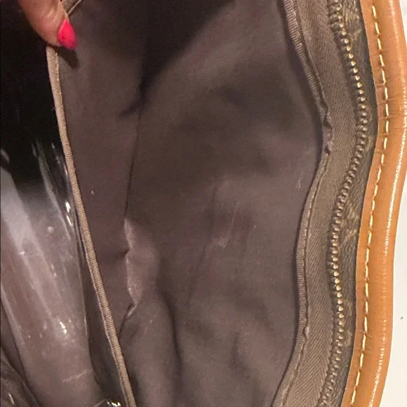 Louis Vuitton Tan and Brown Monogram Briefcase VINTAGE - Picture 10 of 16